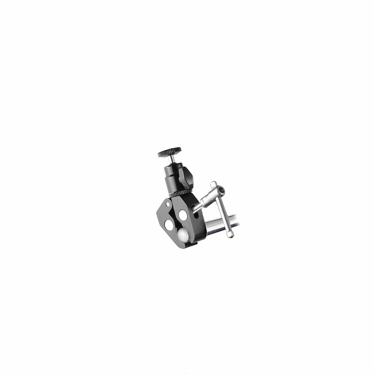 Clamp and Swivel Head with 1/4 Inch Screw