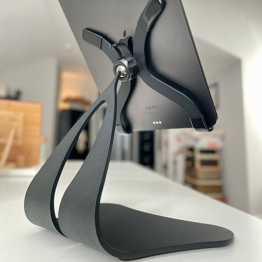 Stabile PRO – Adjustable Steel iPad Stand That Won’t Tip