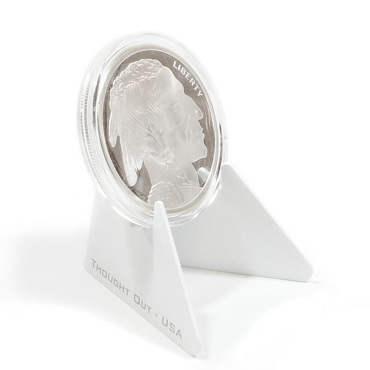 Stabile Coin Stand Displays - Capsule Challenge Metal Holder