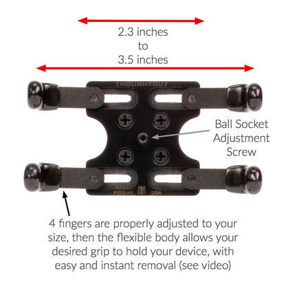 PED5-H-X12 - iPhone Extended Tripod Mount