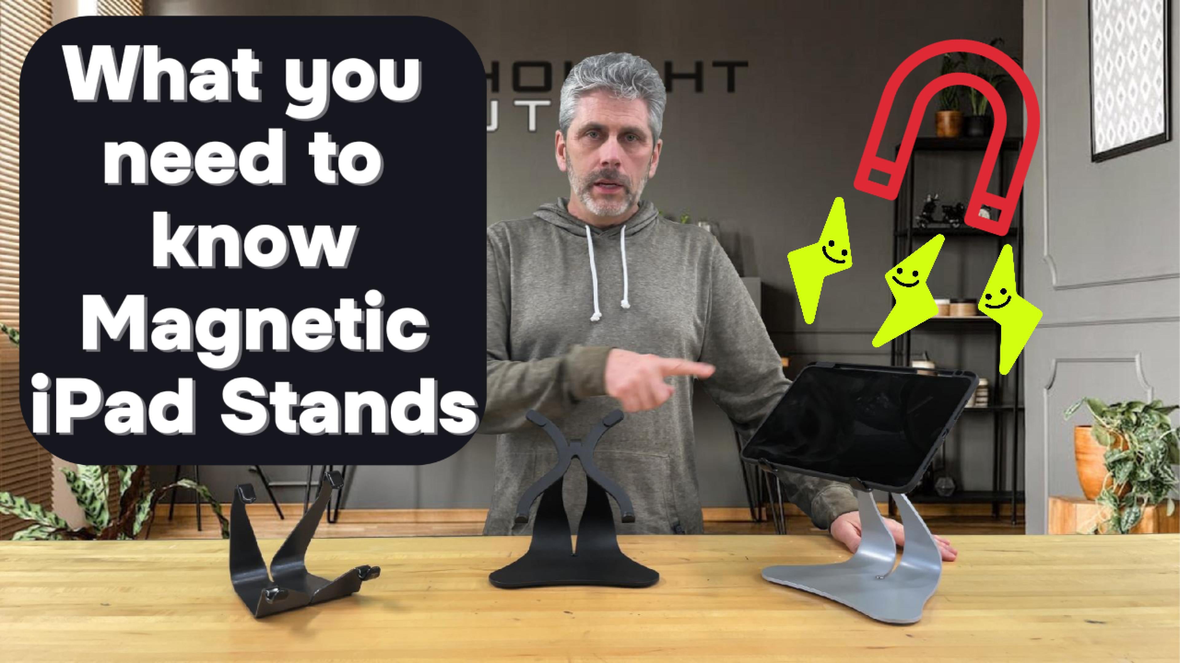 Load video: Why magnetic iPad stand become obsolete