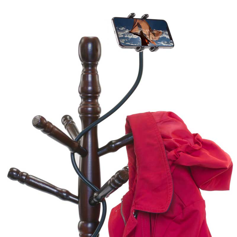 PED5-COIL: Flexible Gooseneck iPhone Holder | Thought Out
