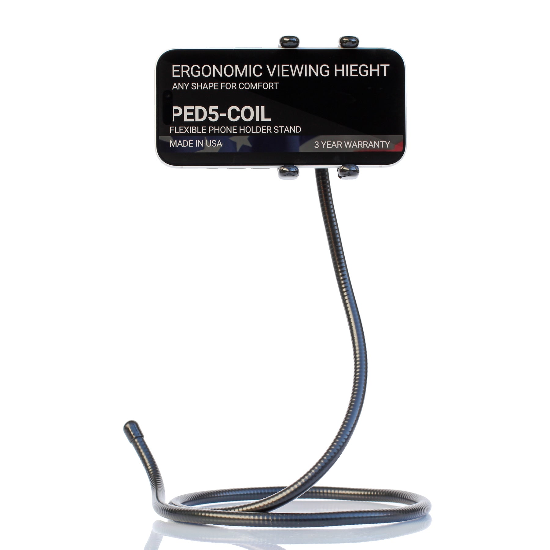 iPhone Flexible Holder Stand - PED5-COIL
