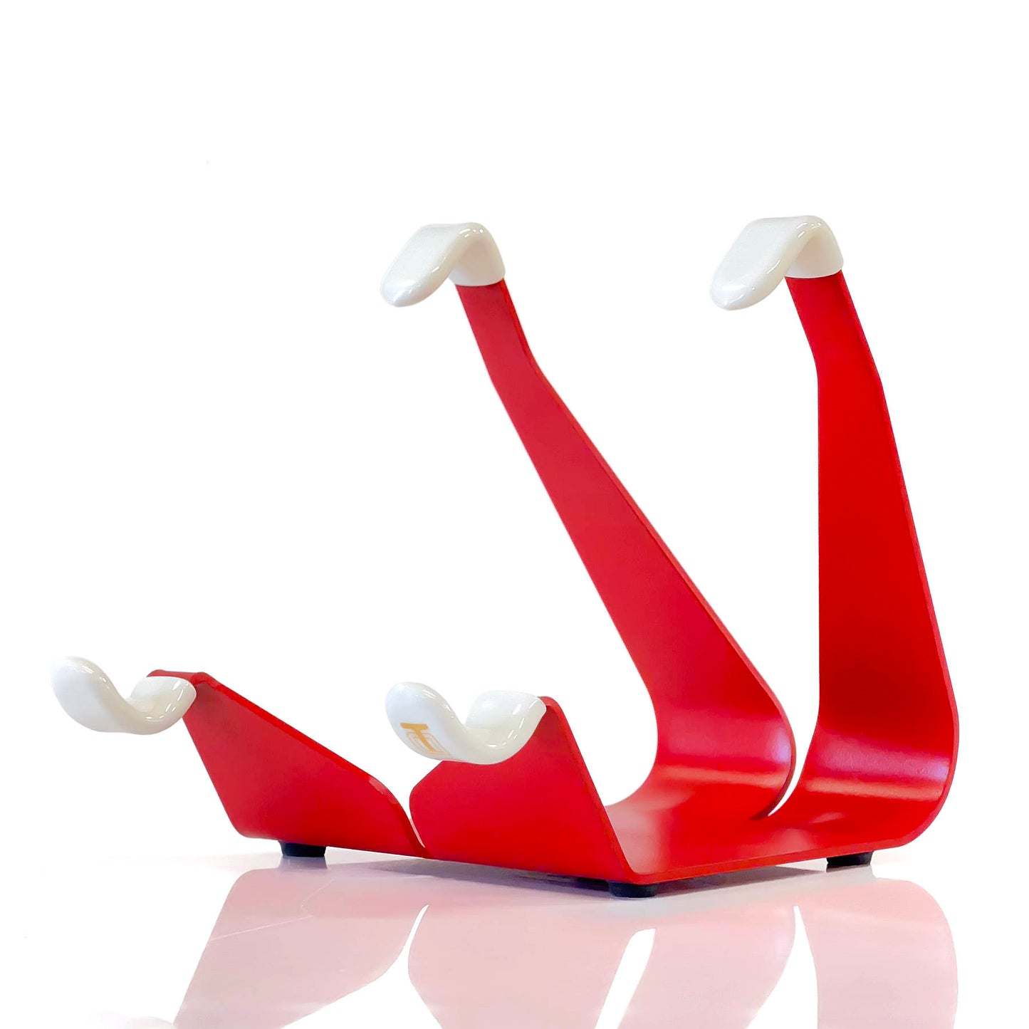 Stabile Simplex compact fixed-angle iPad stand in Red Texture