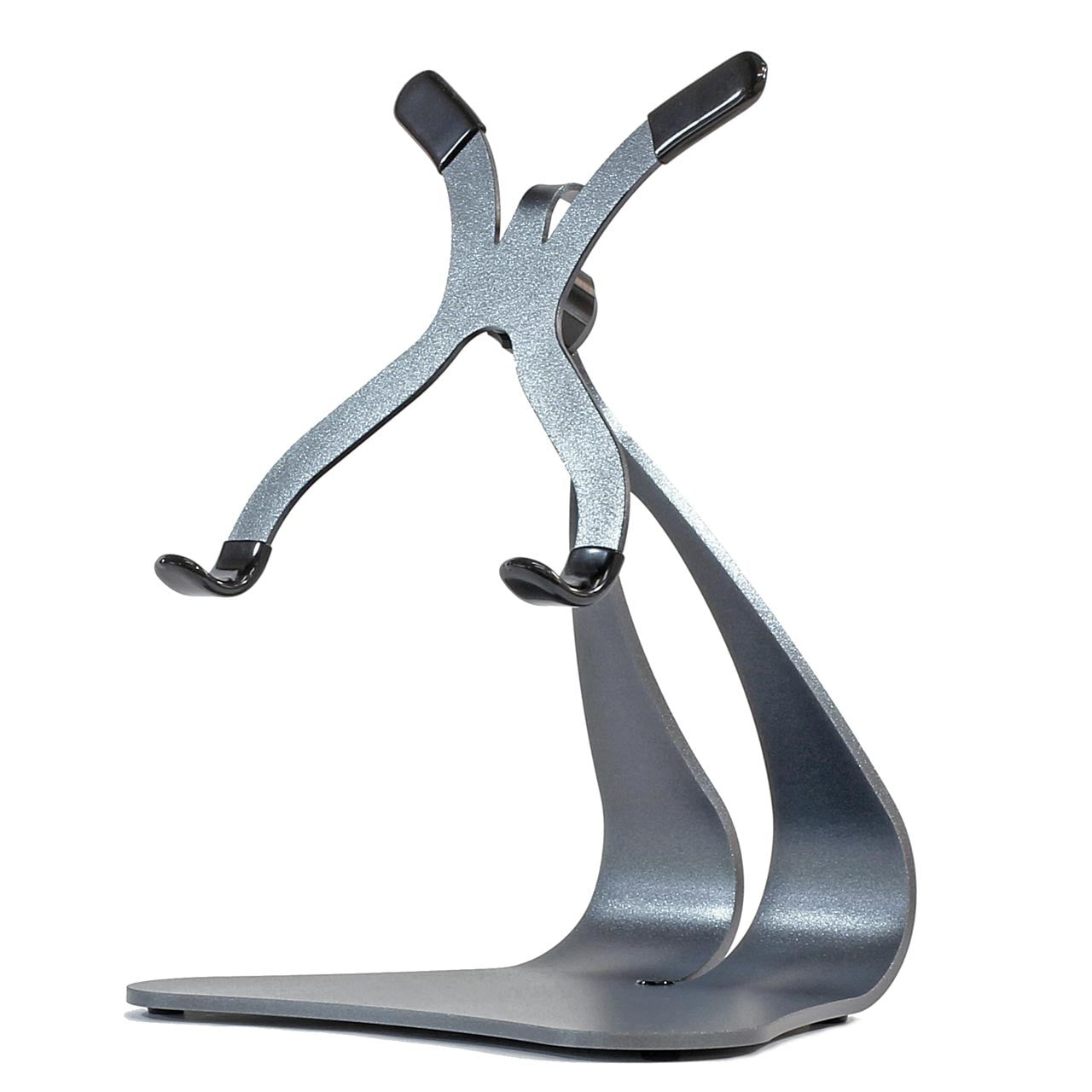 Stabile PRO iPad stand front view in Space Gray