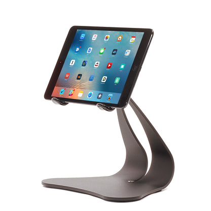 Stabile PRO stand frame with iPad mini in Black Texture