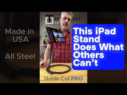 Stabile Coil PRO – Flexible Steel iPad Holder